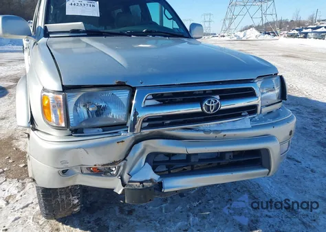 2000 Toyota 4Runner Limited V6 из США, поврежденный, VIN JT3HN87RXY9042629